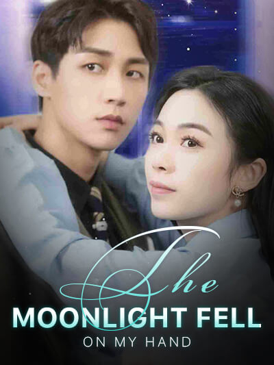 The moonlight fell on my hand